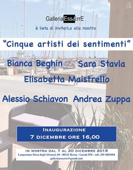 Cinque artisti dei sentimenti