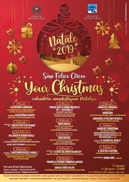 CALENDARIO MANIFESTAZIONI A SAN FELICE CIRCEO