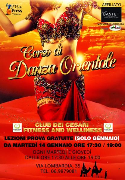 Lezioni prova gratuite di danza orientale ad Anzio