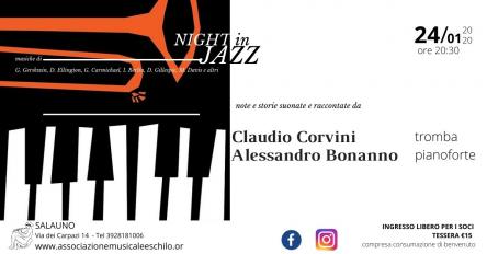 NIGHT IN JAZZ note e storie suonate e raccontate