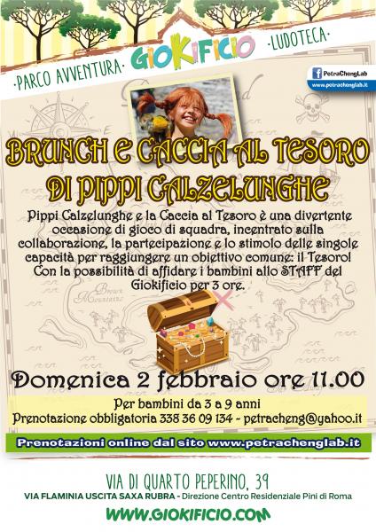 Brunch e Caccia al Tesoro di Pippi Calzelunghe