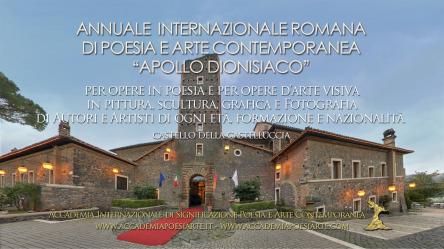 Annuale internazionale romana di Poesia e Arte Contemporanea Apollo dionisiaco 2020