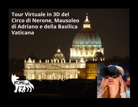 Tour virtuale dell'Ager Vaticano e della Basilica di San Pietro - Visita guidata