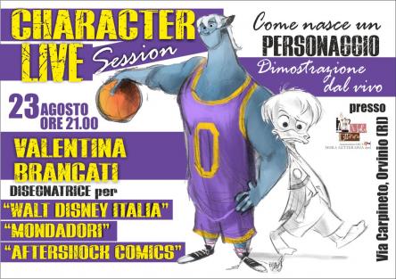 Character Live Session - Come nasce un personaggio