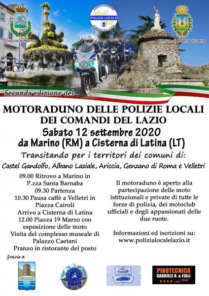 Motoraduno delle Polizie Locali del Lazio