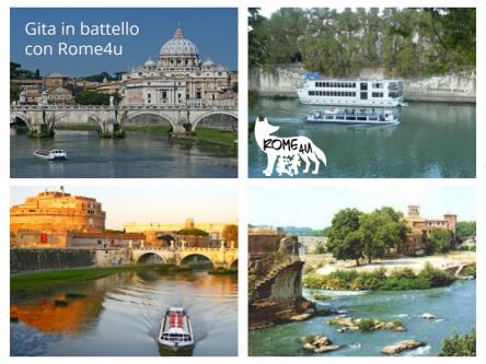 Domenica 25 ottobre, h 10.30 - Gita in battello sul Tevere
