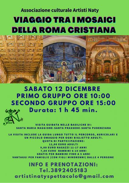 VIAGGIO TRA I MOSAICI DELLA ROMA CRISTIANA