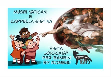 Cappella Sistina e Musei Vaticani spiegati ai bambini - Visita giocata per famiglie a numero chiuso