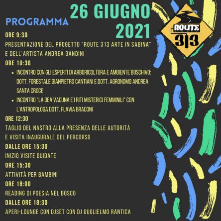 Inaugurazione percorso artistico 