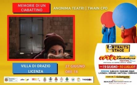 MEMORIE DI UN CIABATTINO - TWAIN CPD & Anonima Teatri