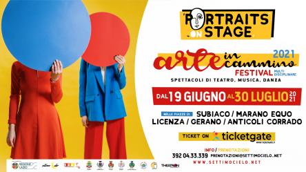 PORTRAITS ON STAGE 2021 - ARTE IN CAMMINO