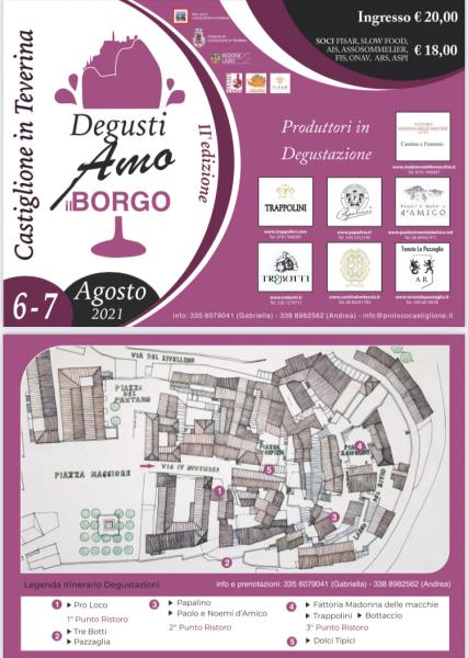 DEGUSTIAMO IL BORGO 2021