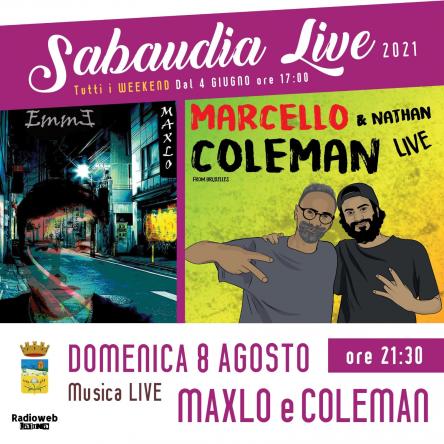 Marcello Coleman & Maxlo Live