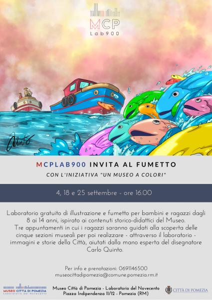 Un Museo a Colori: Laboratorio di Fumetto e Illustrazione