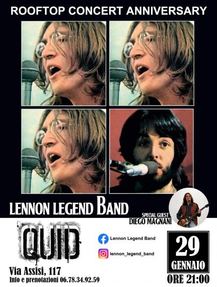 Dai Tree Gees alla Lennon Legend Band, continuano i concerti del Quid