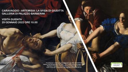 VISITA GUIDATA ALLA MOSTRA: CARAVAGGIO E ARTEMISIA: LA SFIDA DI GIUDITTA