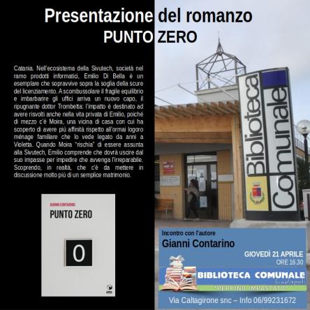 Gianni Contarino - Presentazione del romanzo 