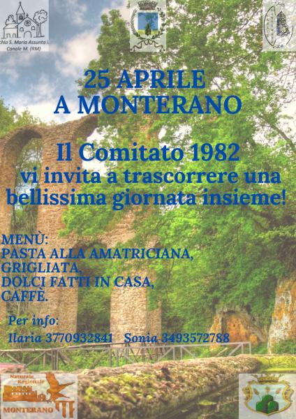 25 APRILE A MONTERANO