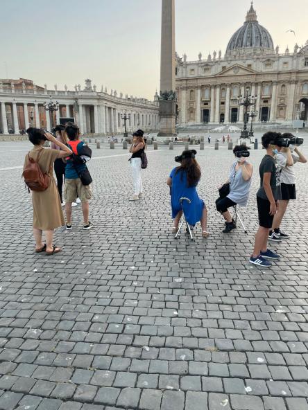 Visita guidata San Pietro 3D con tramonto al Castello