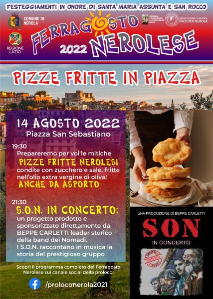 PIZZE FRITTE IN PIAZZA
