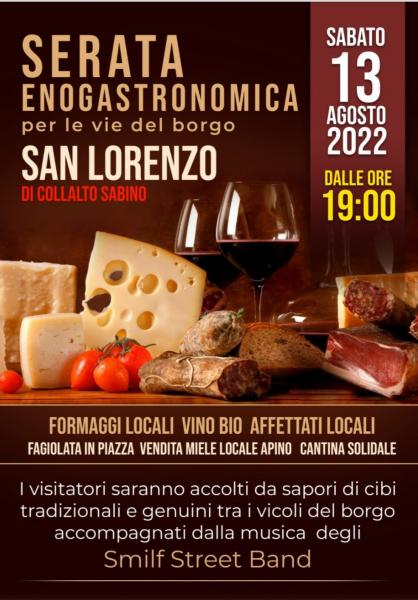 Serata enogastronomica