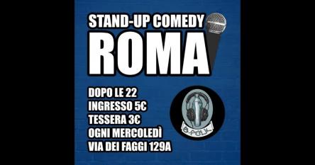 STAND-UP COMEDY ROMA @ B-FOLK