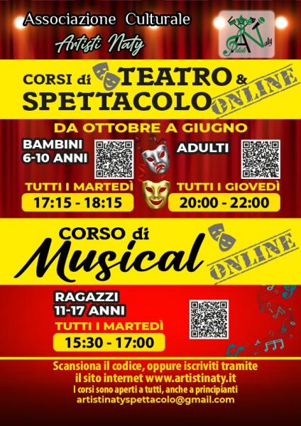 Corsi di teatro e spettacolo