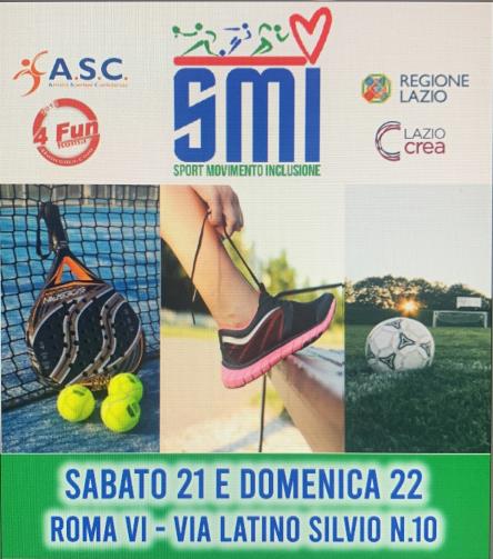 Arriva SMi, progetto solidale per uno sport inclusivo