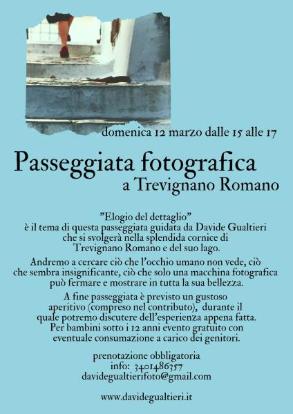 Passeggiata fotografica a Trevignano Romano