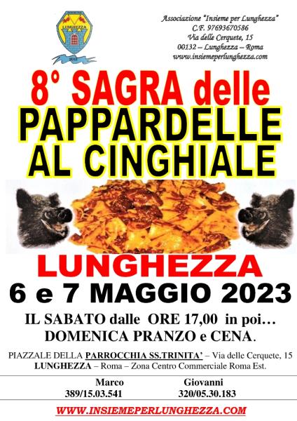 8° SAGRA PAPPARDELLE AL CINGHIALE