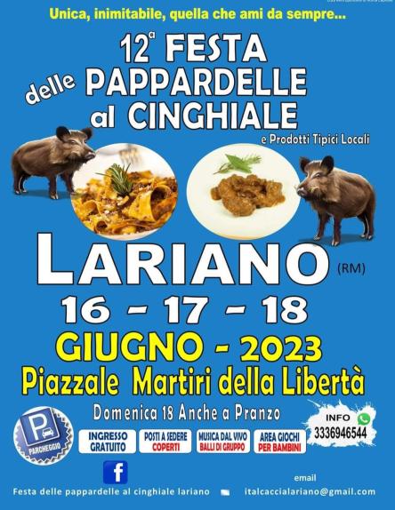 festa delle pappardelle al cinghiale