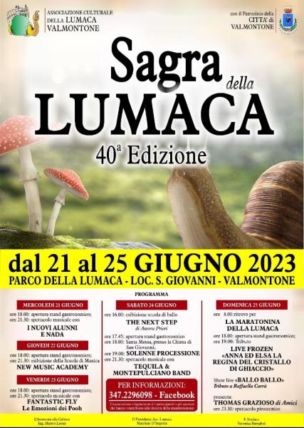 40a sagra della lumaca a Valmontone