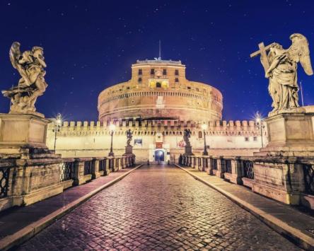 Castel Sant’Angelo in serale