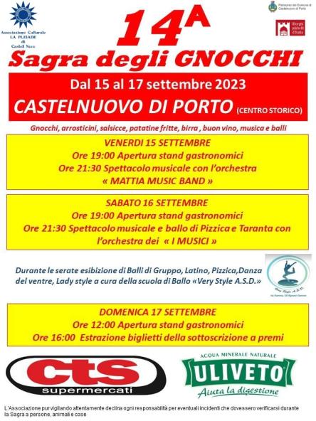 Sagra degli Gnocchi a Castelnuovo di Porto