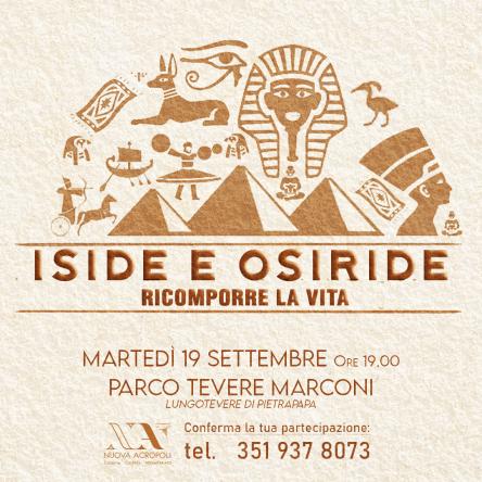 INCONTRO ESTIVO: ISIDE E OSIRIDE