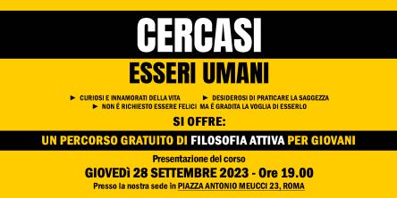 CORSO DI FILOSOFIA ATTIVA