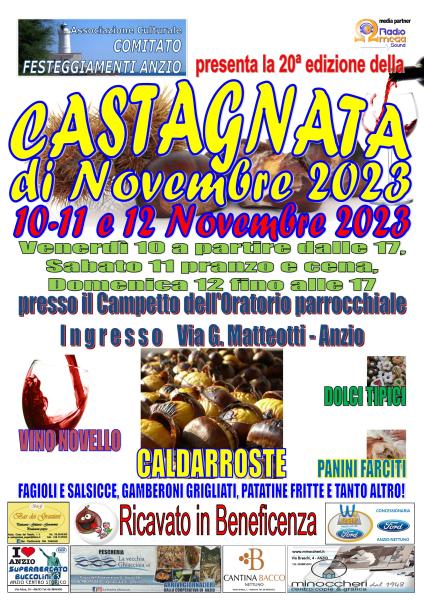 CASTAGNATA DI NOVEMBRE 2023
