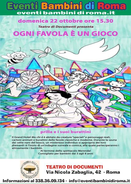 Spettacolo teatrale per bambini 