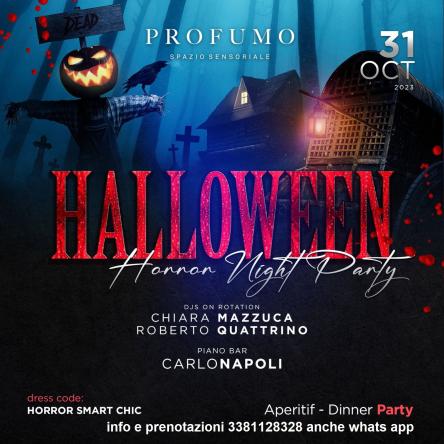 HALLOWEEN PARTY ROMA PROFUMO SPAZIO SENSORIALE 3381128328