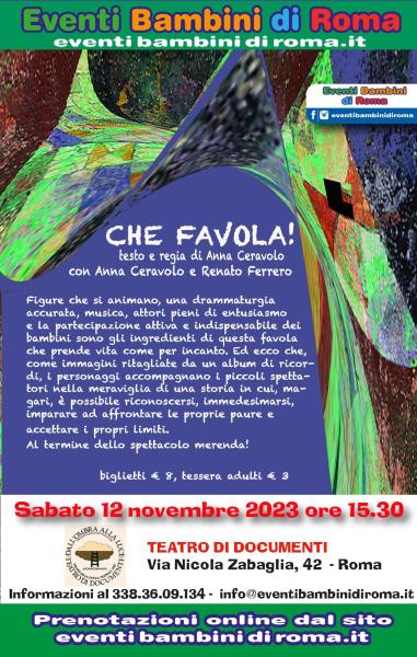 Spettacolo teatrale per bambini 