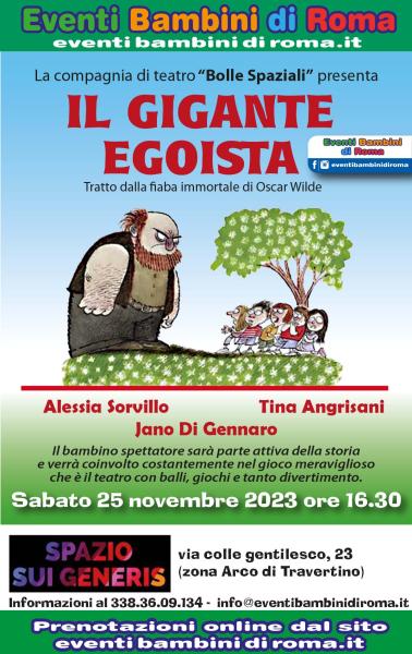 Spettacolo teatrale per bambini 