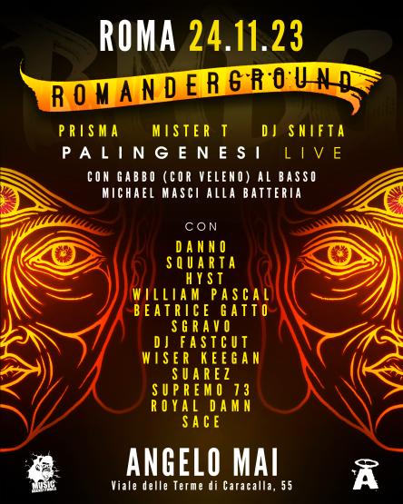 I Romanderground dal vivo all'Angelo Mai