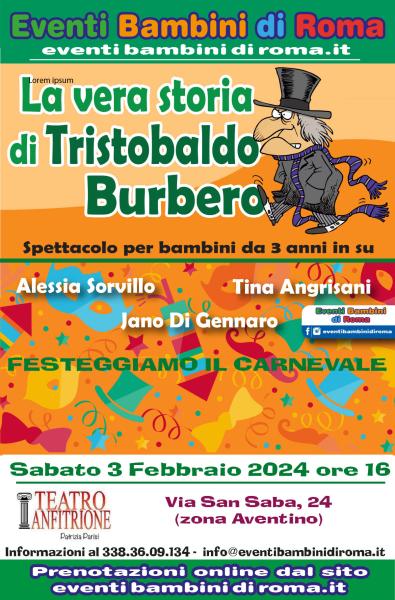 Spettacolo teatrale di Carnevale per bambini 