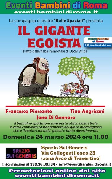 Spettacolo teatrale per bambini 