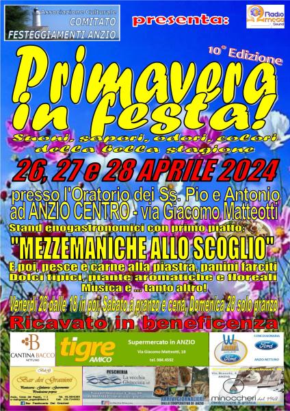 PRIMAVERA IN FESTA decima edizione