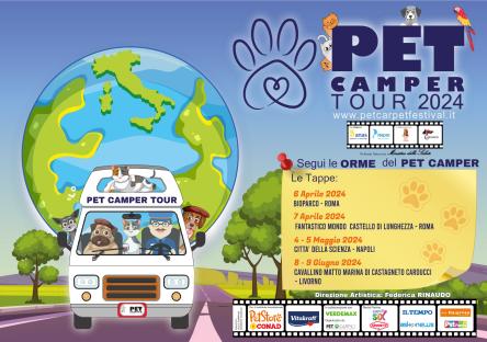 Pet Carpet, con Anas, Polizia, Carabinieri “on the road” con Pet Camper Tour