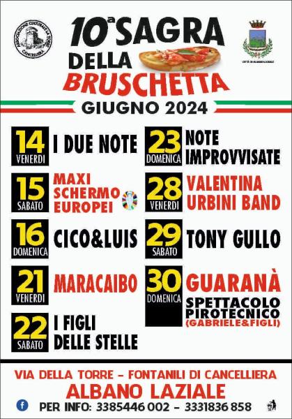 10 ° sagra della bruschetta