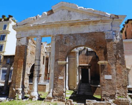 Sant'Angelo in Pescheria e il Portico d'Ottavia