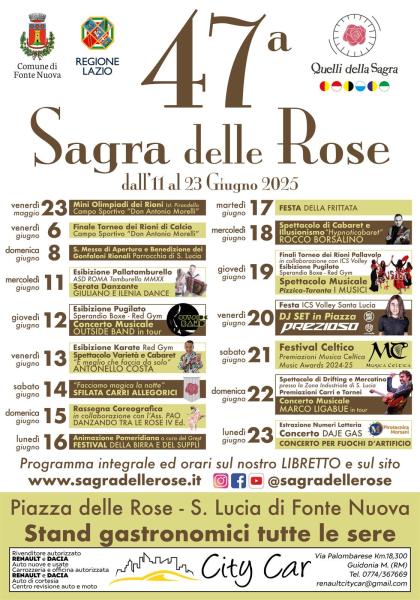 47^ Sagra Delle Rose