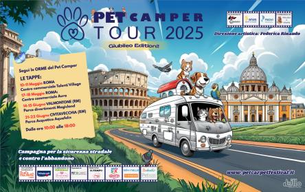 Lascia la tua testimonianza contro l'abbandono al Pet Camper Tour